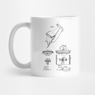 Blotting Pad Vintage Patent Hand Drawing Mug